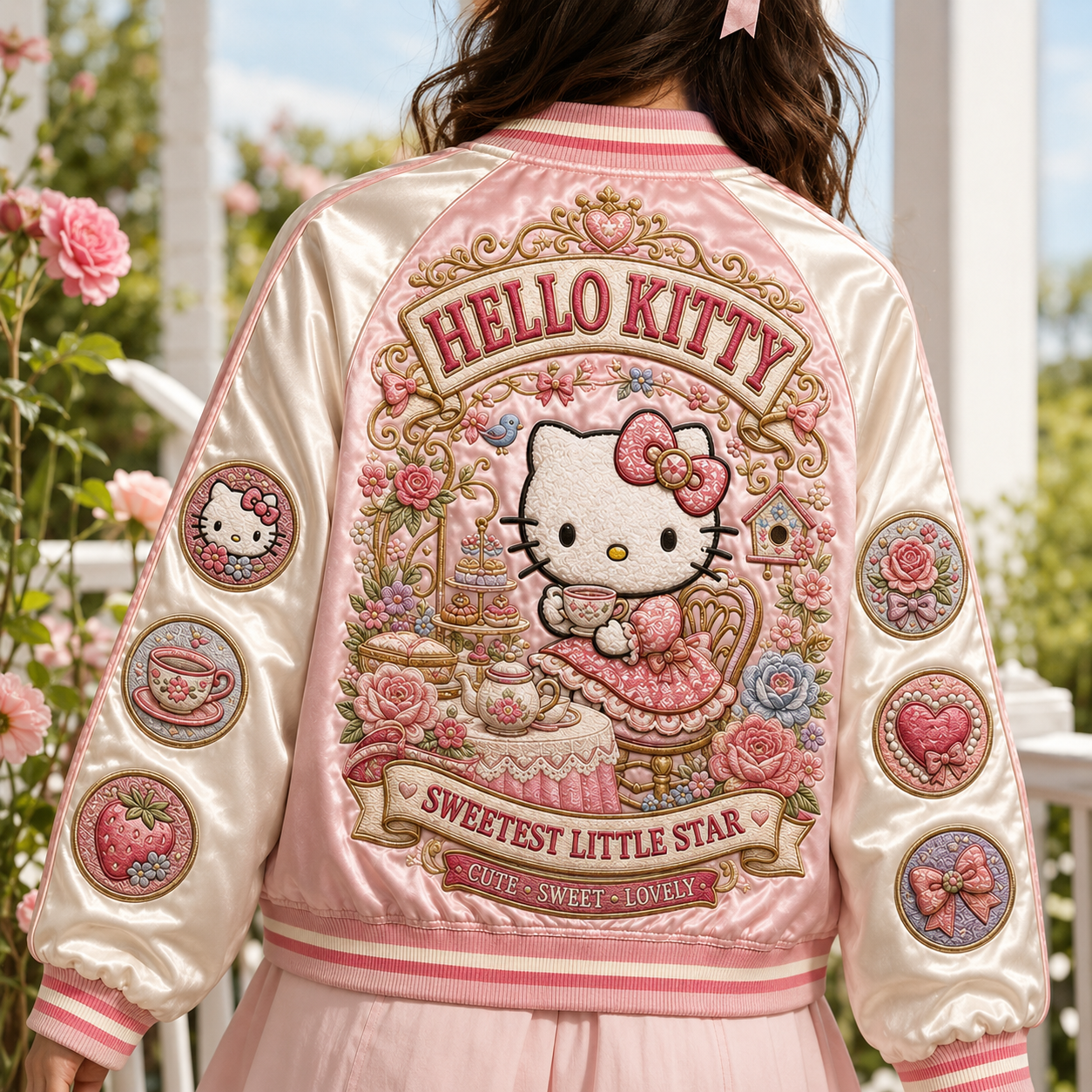 PREMIUM HLKT SATIN BASEBALL JACKET NTNA
