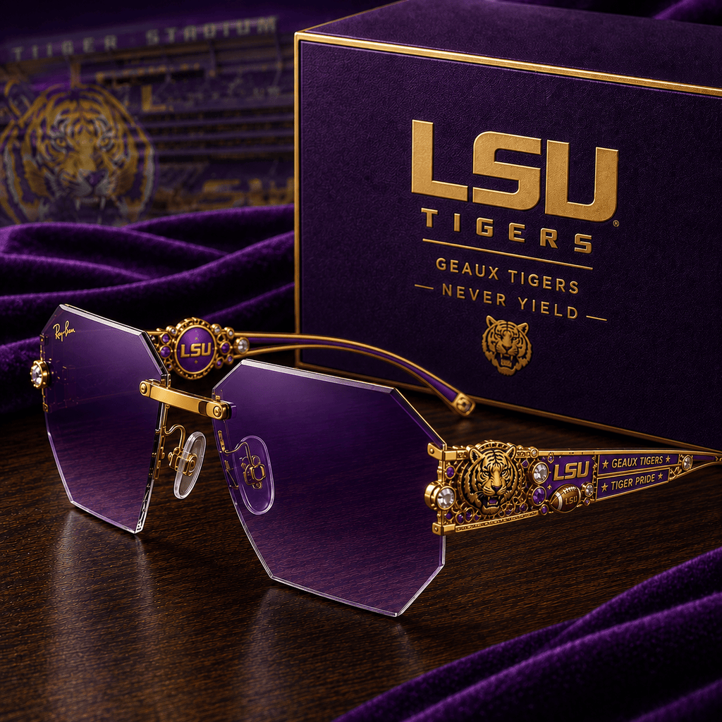 PREMIUM LSU UNISEX SUNGLASSES NPL