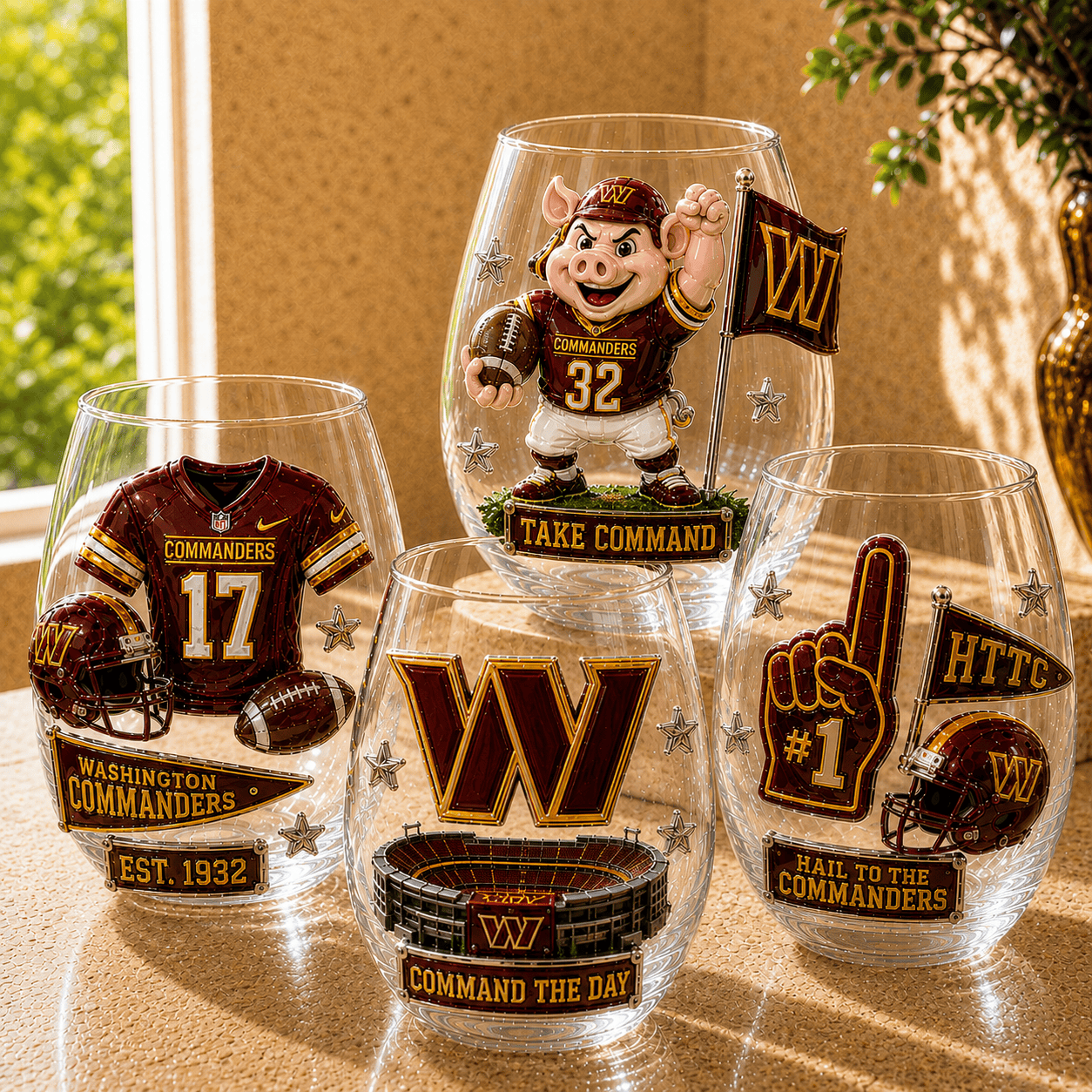 Premium WCD Whiskey Glass Set TMH
