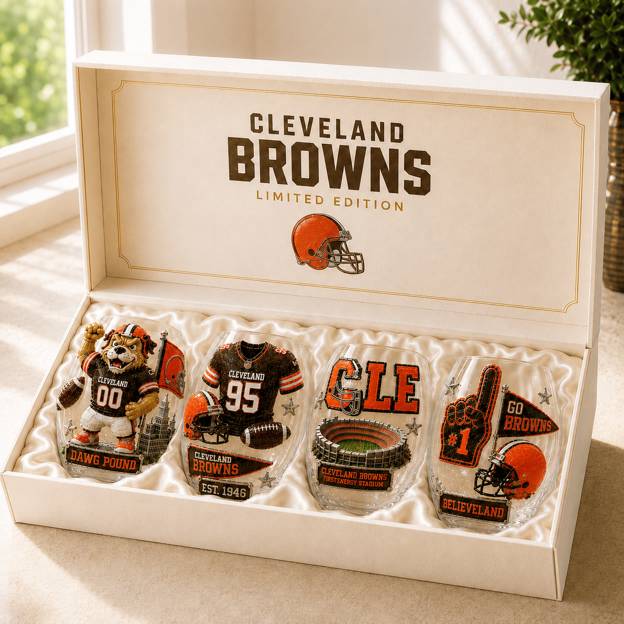 Premium CLVB Whiskey Glass Set TMH