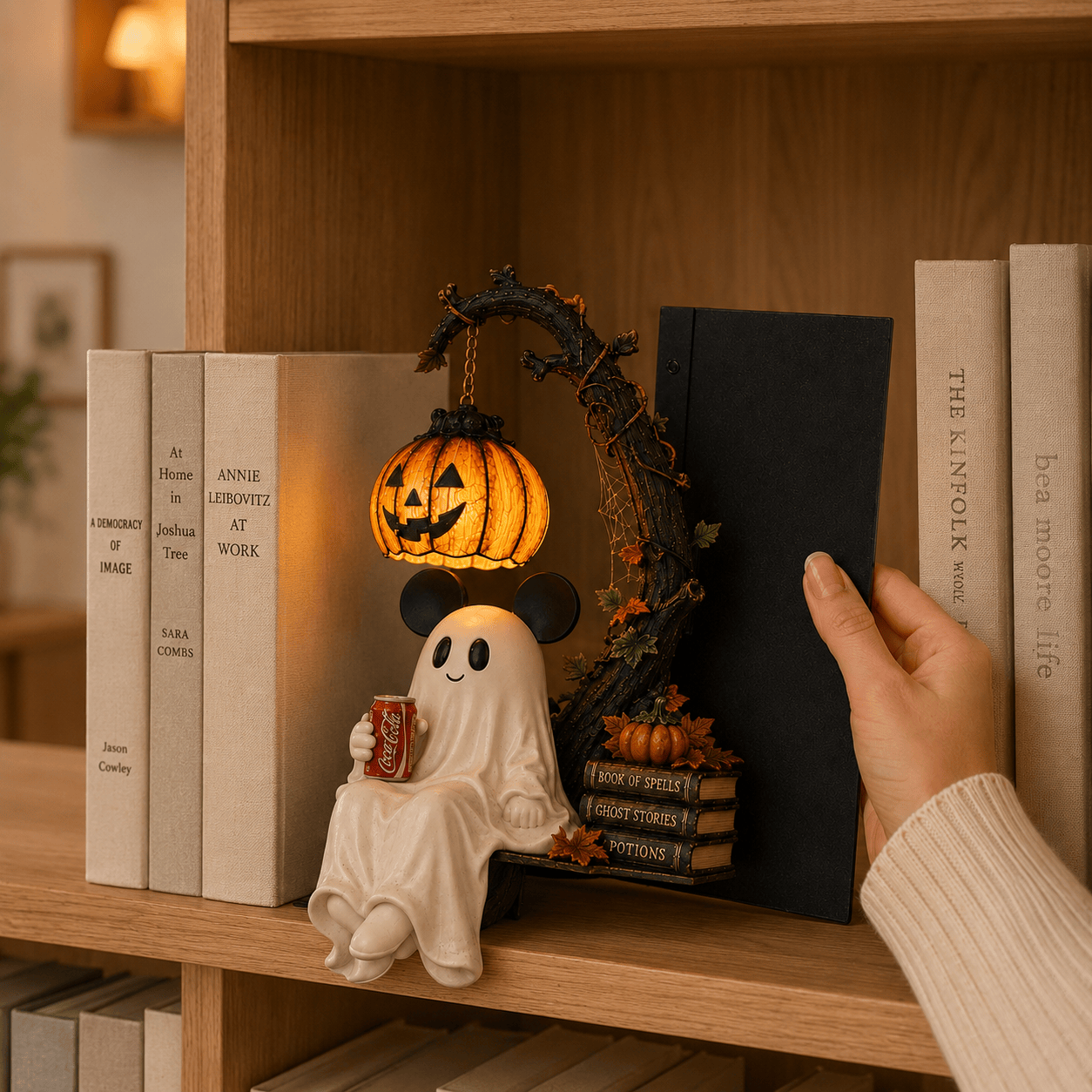 Premium MICK Bookshelf Figurines Lamp PDL