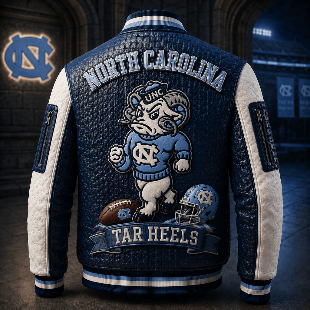 Premium UNC Leather Zipper Jacket PVNA