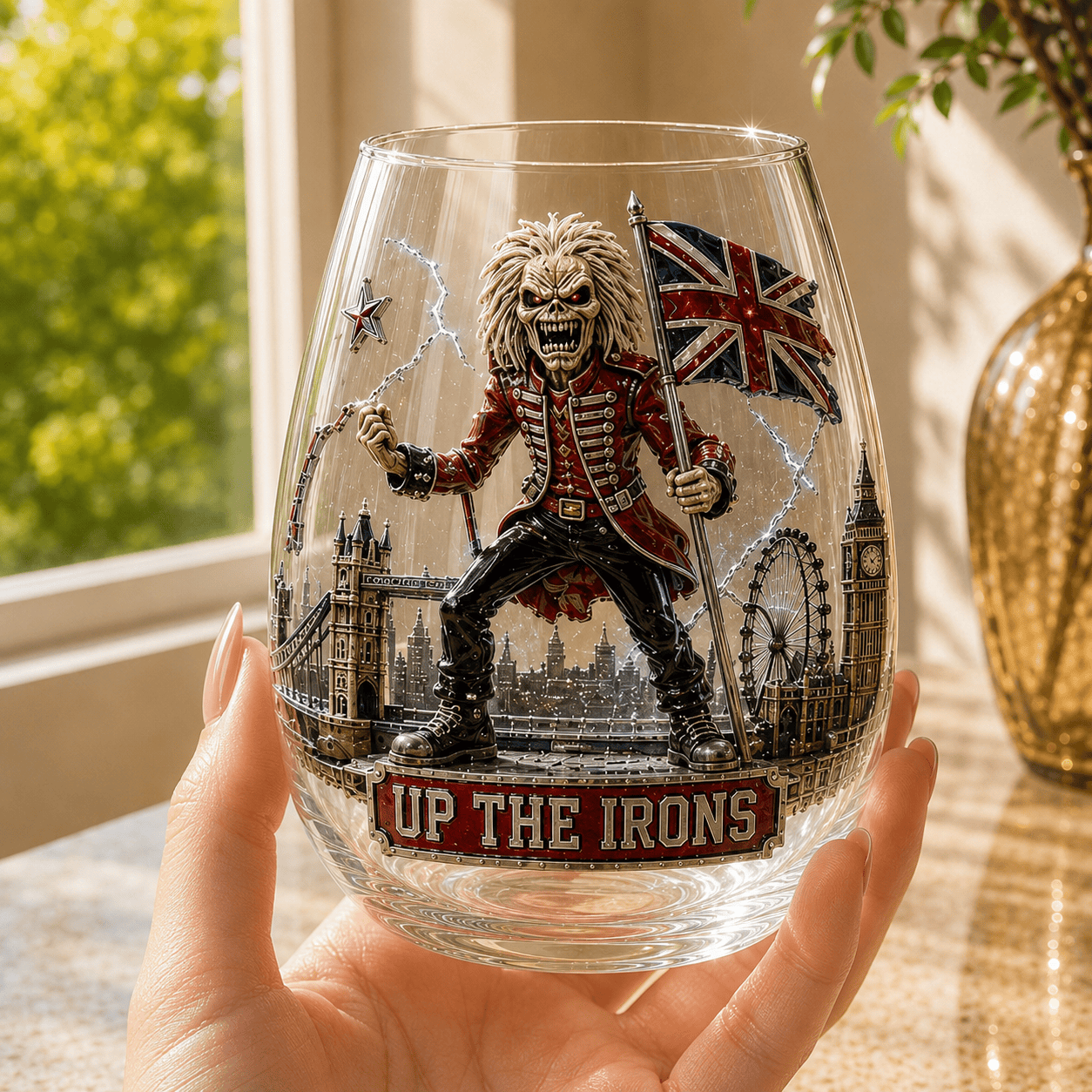Premium IMD Wine Glass Cup VTH