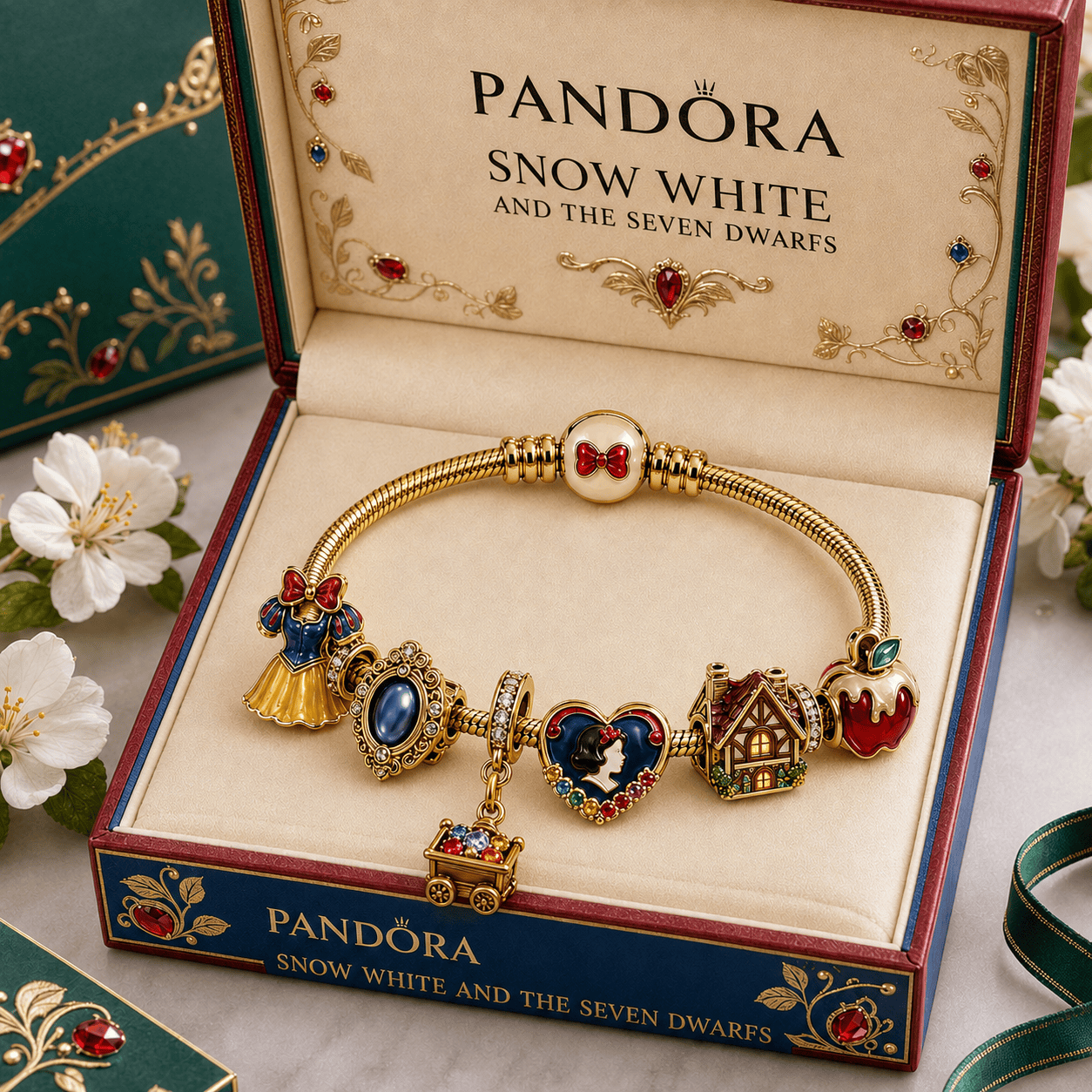 SWATS Gold Charm Bracelet Set TMH